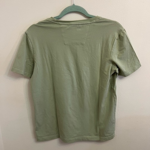 Nautica Green Short Sleeve Tee Classic Crew Neck - Picture 2 of 4